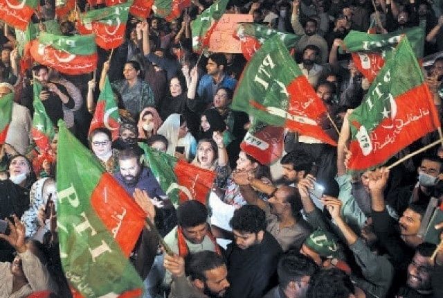 پی ٹی آئی راولپنڈی میں آج عوامی طاقت کا مظاہرہ کرے گی