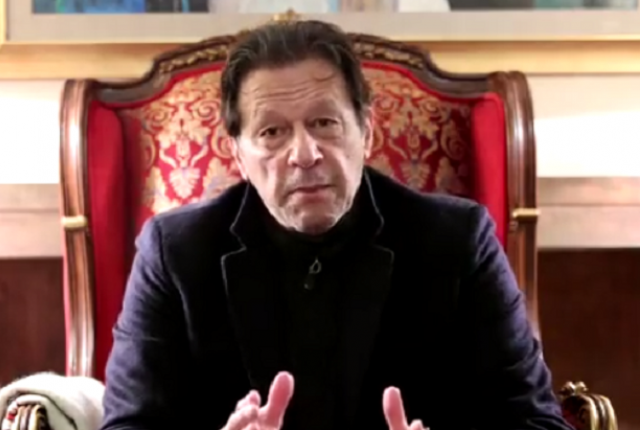 حکومت نے ناک کے نیچے دہشت گردی پھیلنے کی اجازت دی، عمران خان
